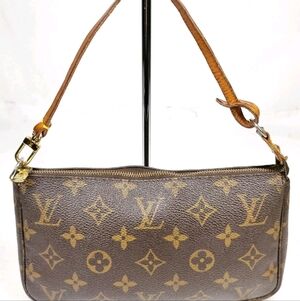 Louis Vuitton Brown and Gold Mini Bag